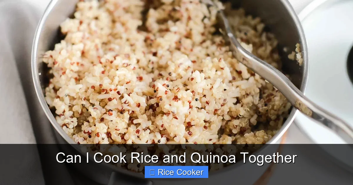 Can I Cook Rice and Quinoa Together