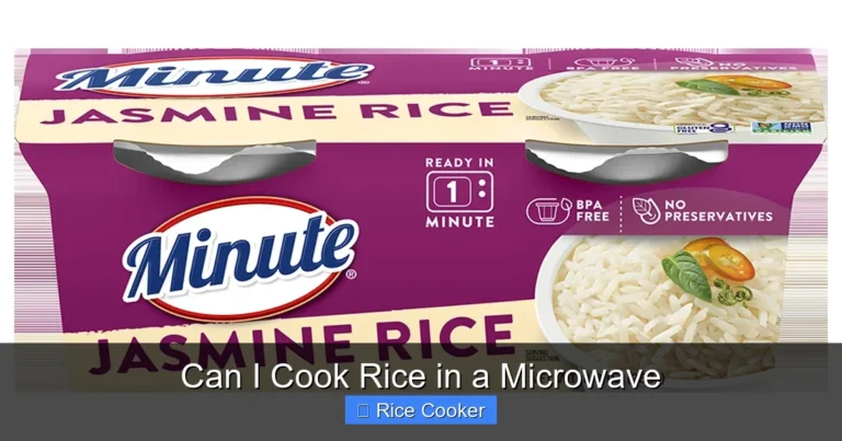 Can I Cook Rice in a Microwave
