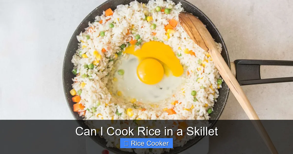 Can I Cook Rice in a Skillet