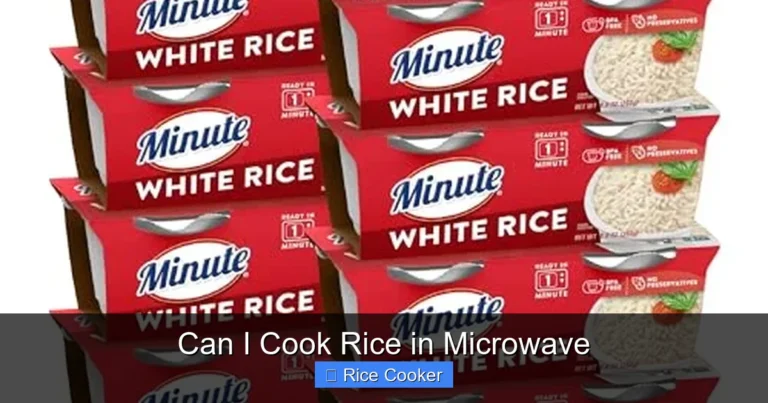 Can I Cook Rice in Microwave