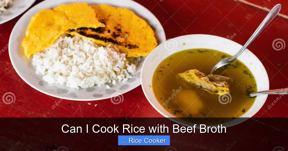 Can I Cook Rice with Beef Broth