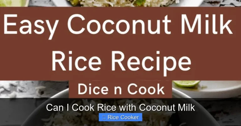 Can I Cook Rice with Coconut Milk
