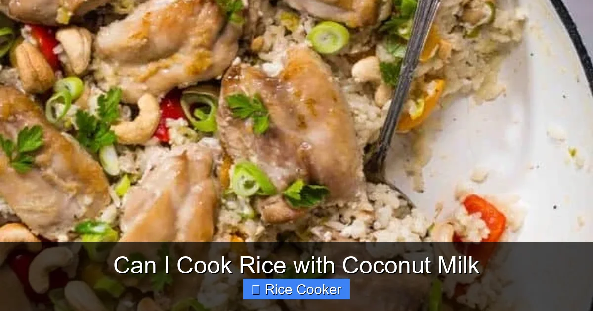 Can I Cook Rice with Coconut Milk