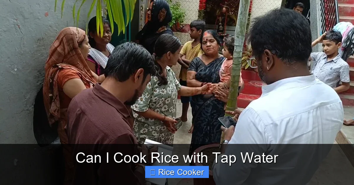 Can I Cook Rice with Tap Water