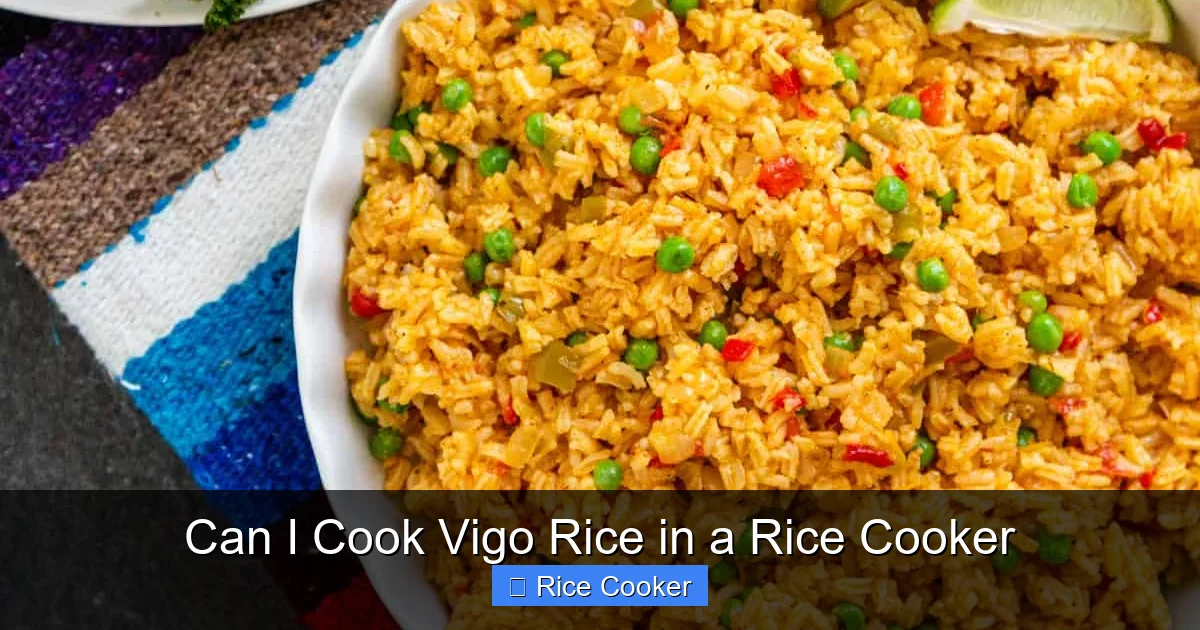 Can I Cook Vigo Rice in a Rice Cooker