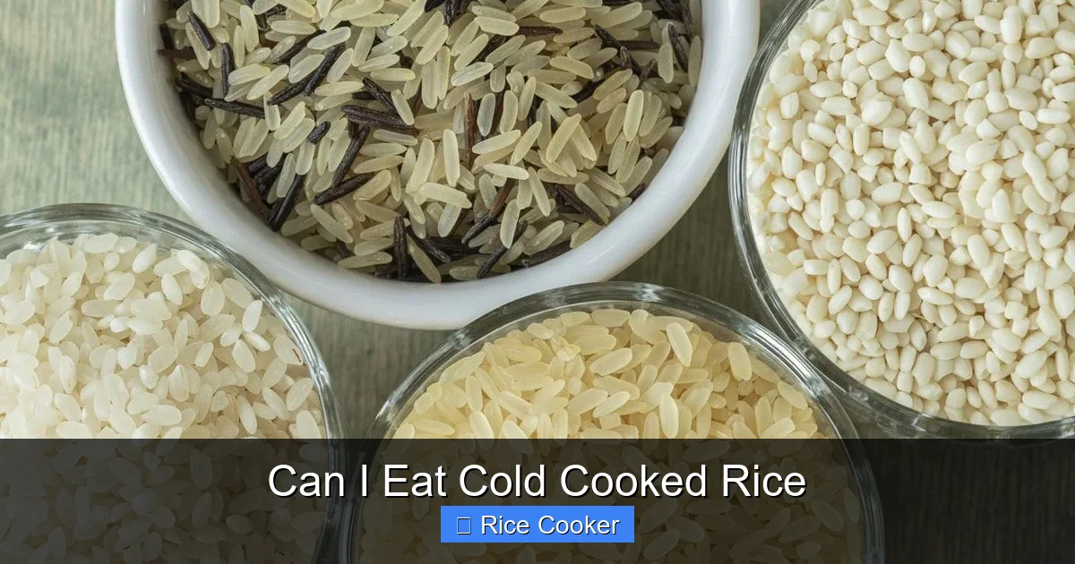 Can I Eat Cold Cooked Rice