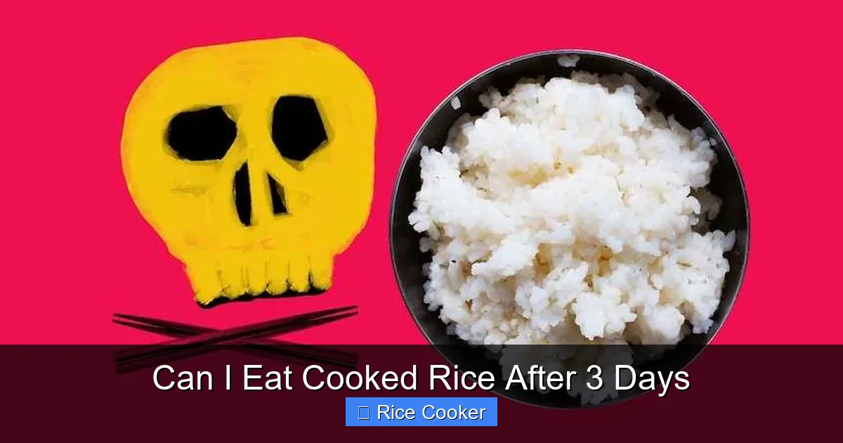 Can I Eat Cooked Rice After 3 Days