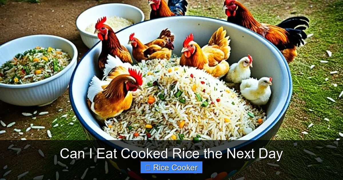 Can I Eat Cooked Rice the Next Day