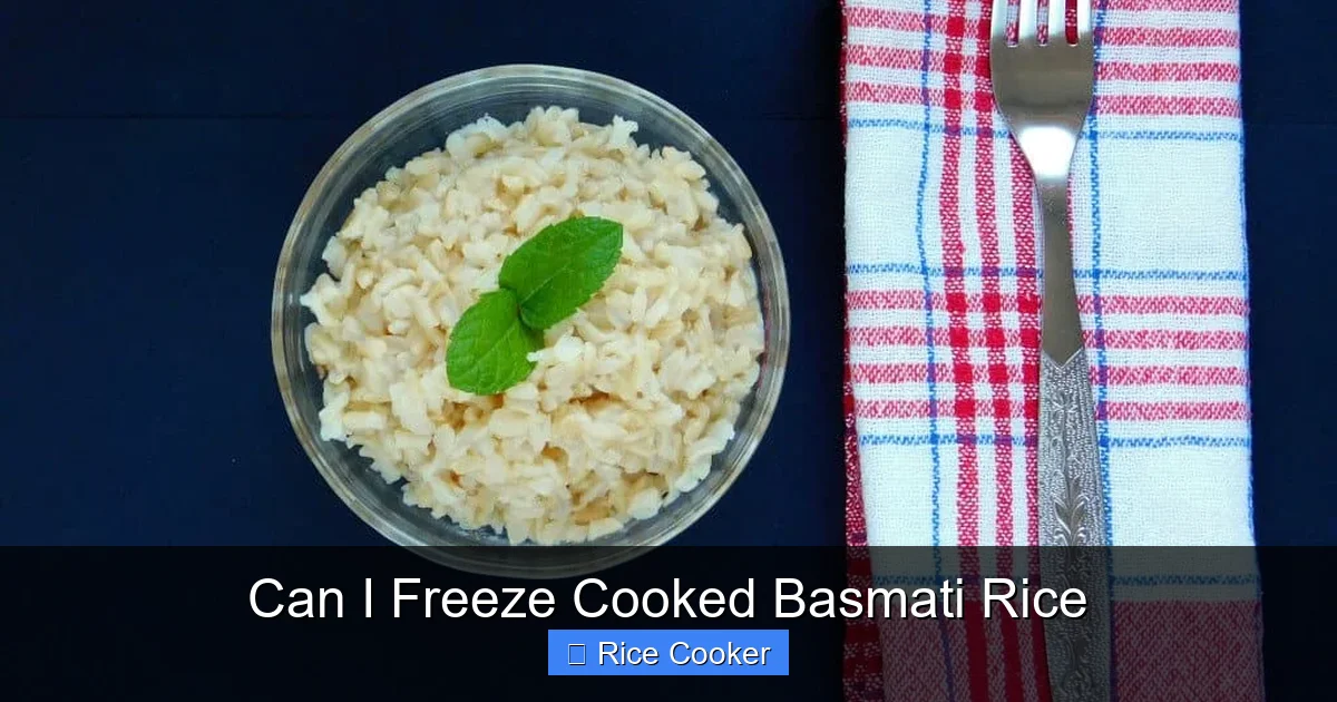 Can I Freeze Cooked Basmati Rice