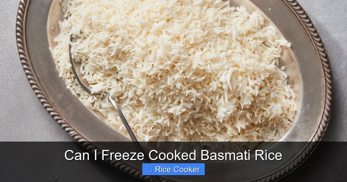 Can I Freeze Cooked Basmati Rice