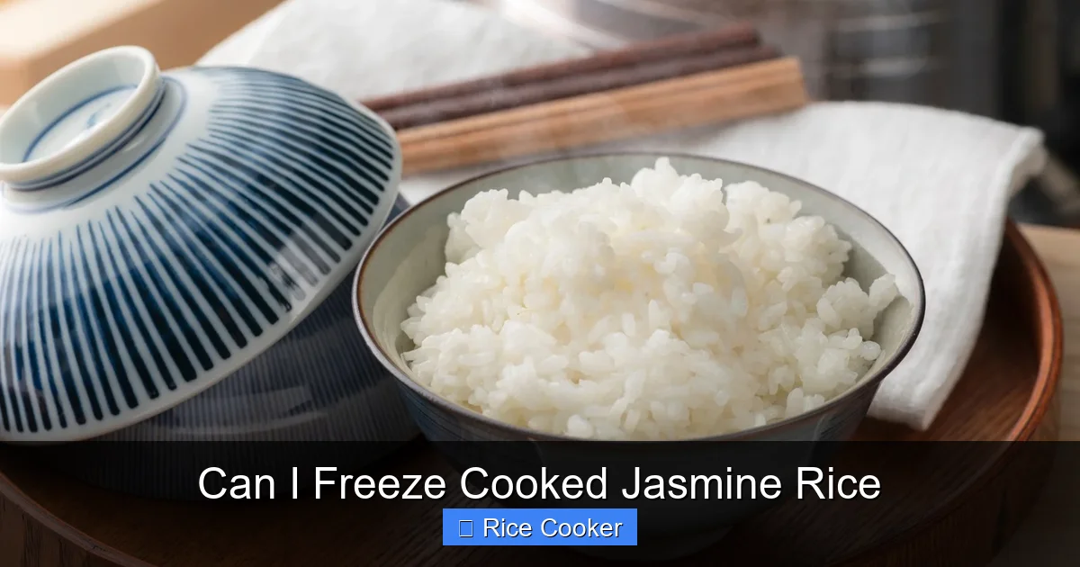 Can I Freeze Cooked Jasmine Rice