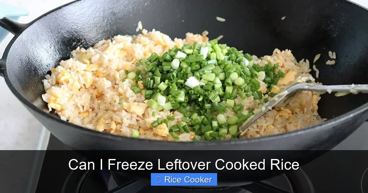 Can I Freeze Leftover Cooked Rice