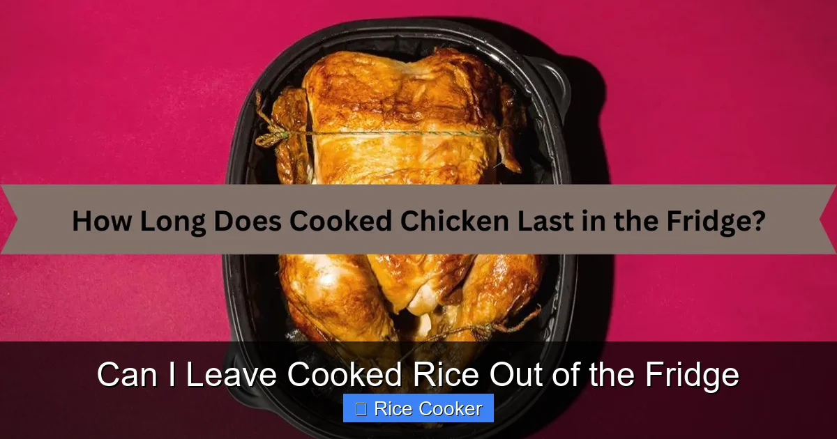 Can I Leave Cooked Rice Out of the Fridge