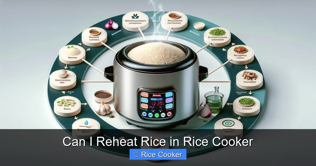Can I Reheat Rice in Rice Cooker