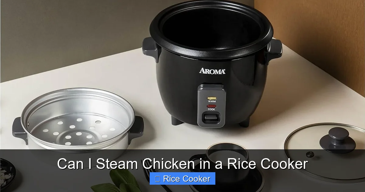 Can I Steam Chicken in a Rice Cooker