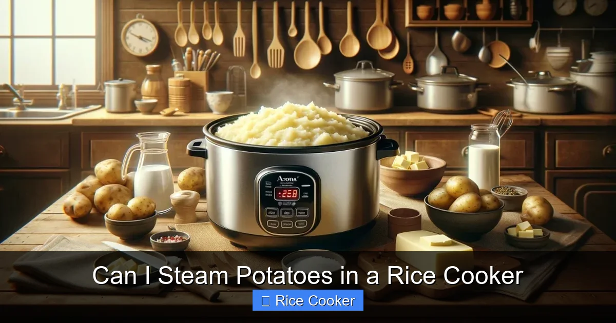 Can I Steam Potatoes in a Rice Cooker