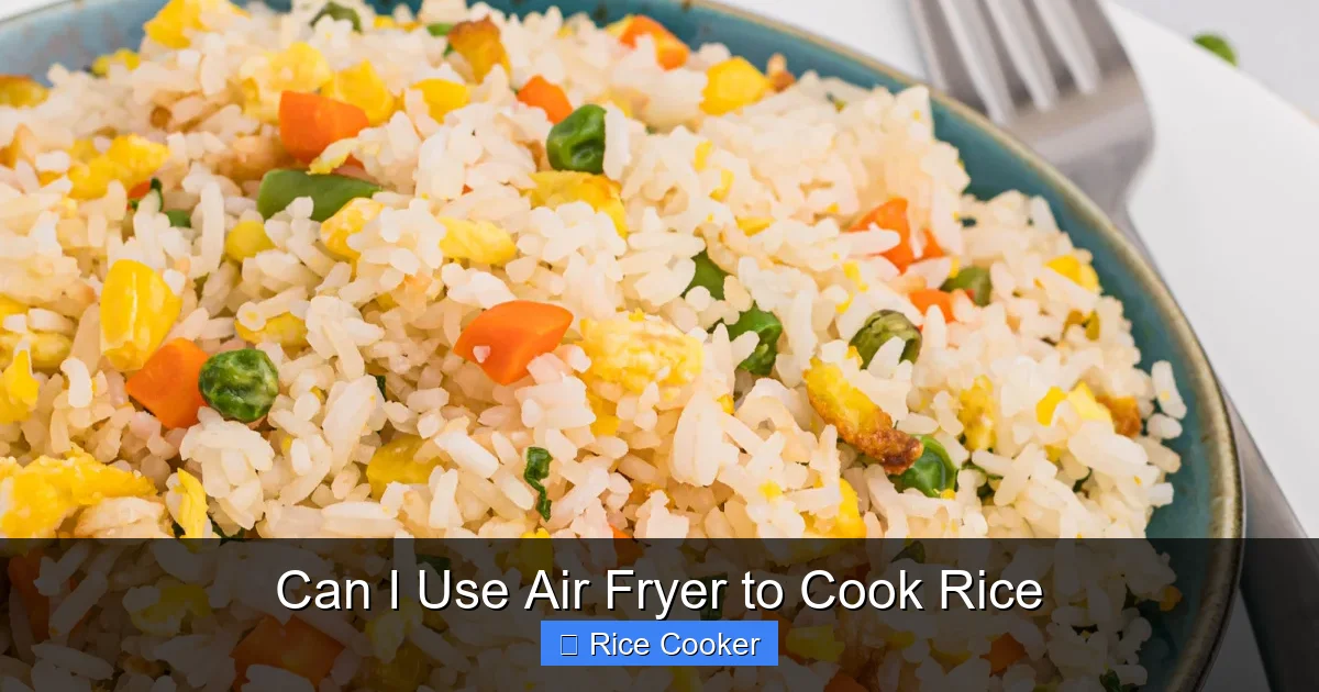 Can I Use Air Fryer to Cook Rice