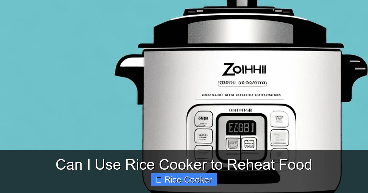 Can I Use Rice Cooker to Reheat Food