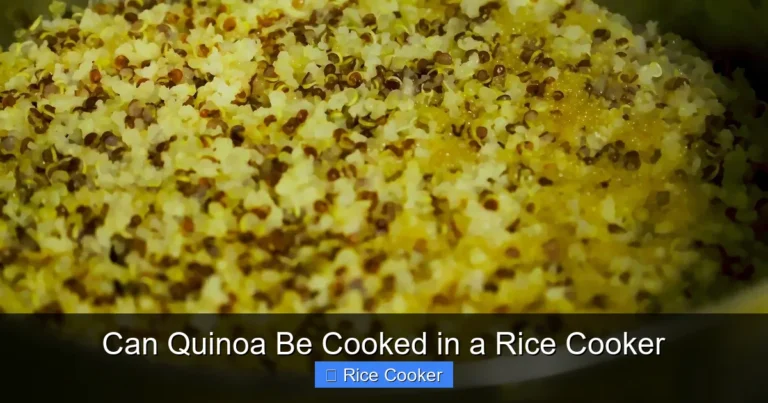 Can Quinoa Be Cooked in a Rice Cooker