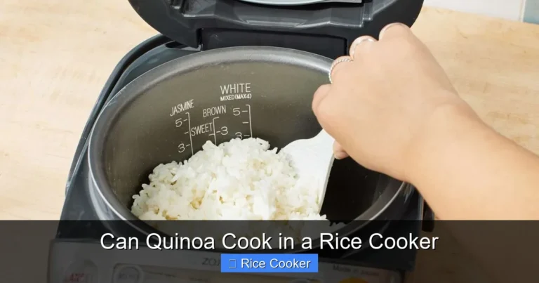 Can Quinoa Cook in a Rice Cooker