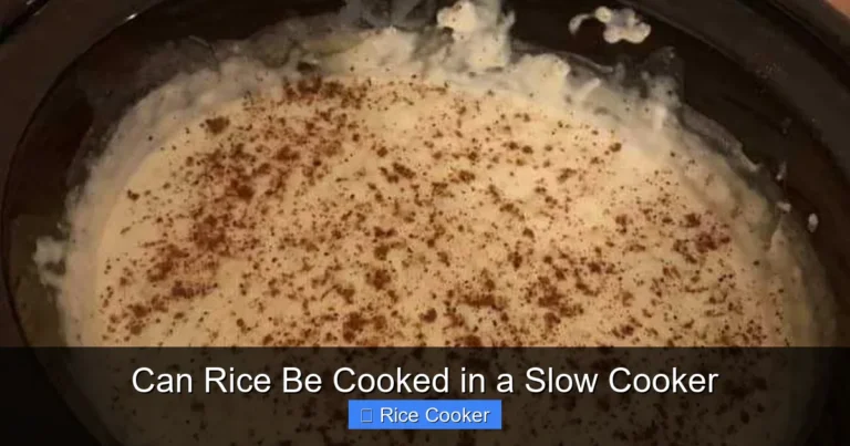 Can Rice Be Cooked in a Slow Cooker