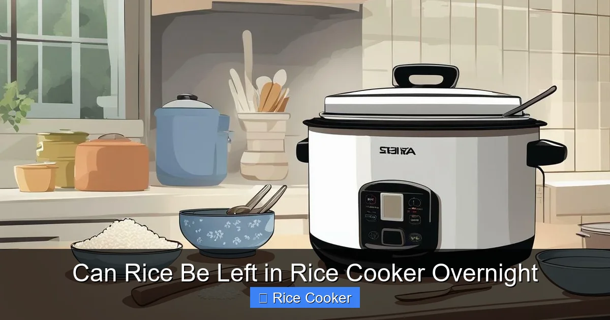Can Rice Be Left in Rice Cooker Overnight