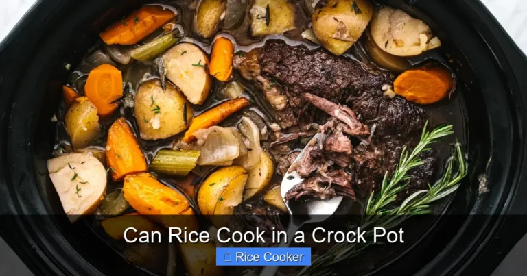 Can Rice Cook in a Crock Pot