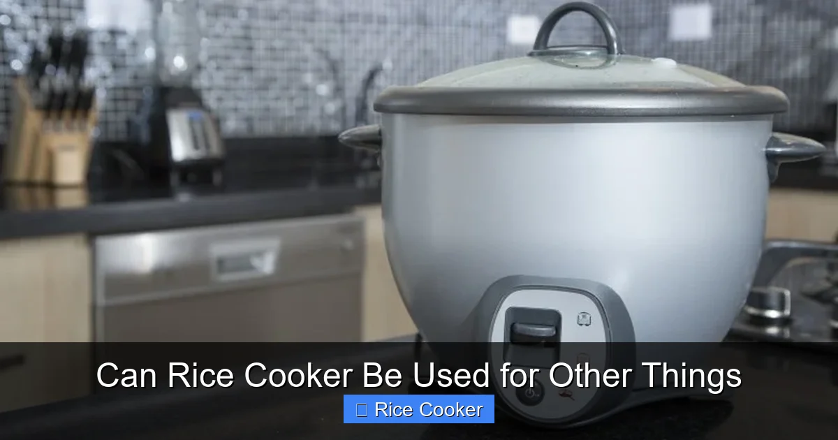 Can Rice Cooker Be Used for Other Things