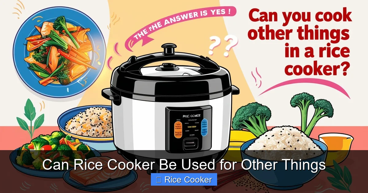 Can Rice Cooker Be Used for Other Things