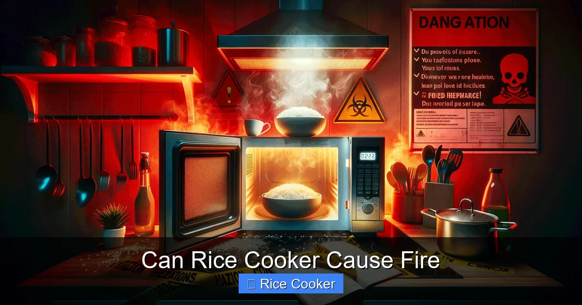 Can Rice Cooker Cause Fire