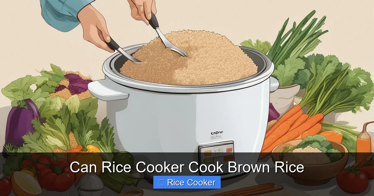 Can Rice Cooker Cook Brown Rice
