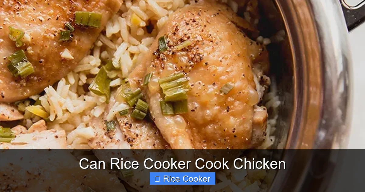 Can Rice Cooker Cook Chicken