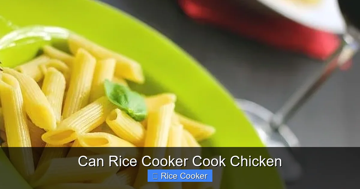Can Rice Cooker Cook Chicken