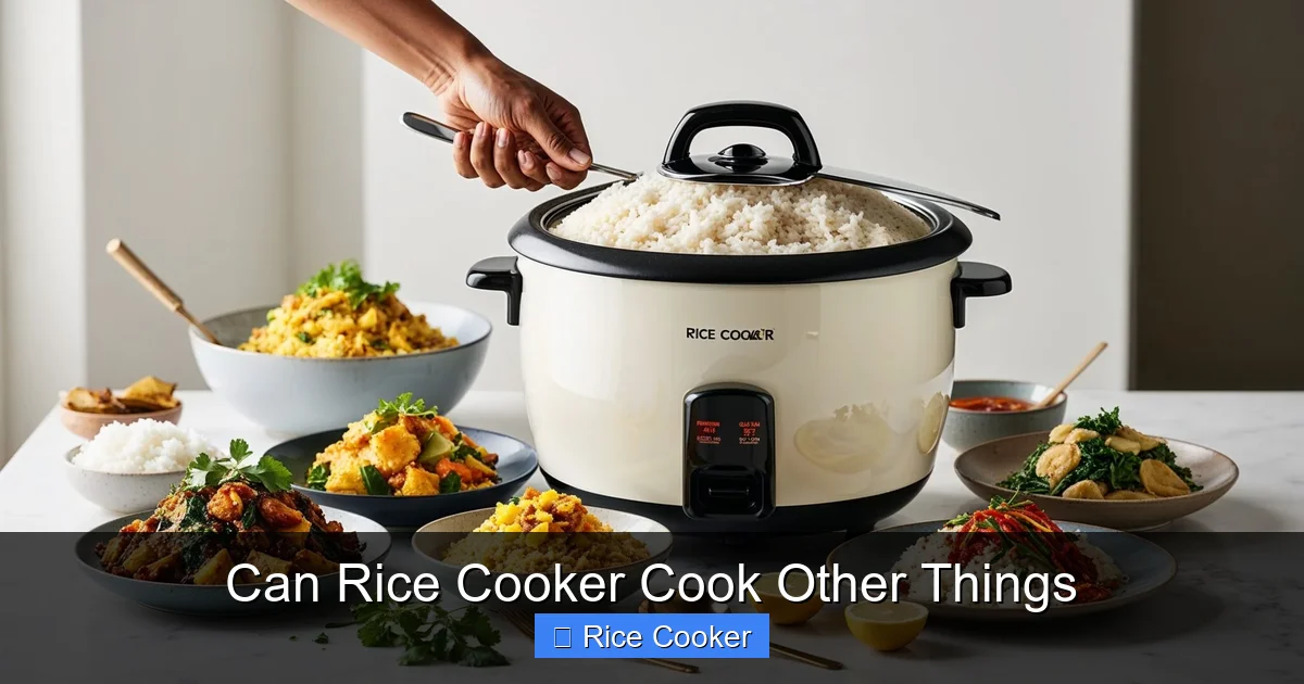 Can Rice Cooker Cook Other Things
