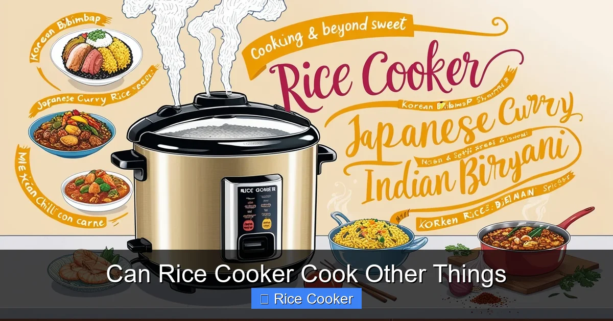 Can Rice Cooker Cook Other Things