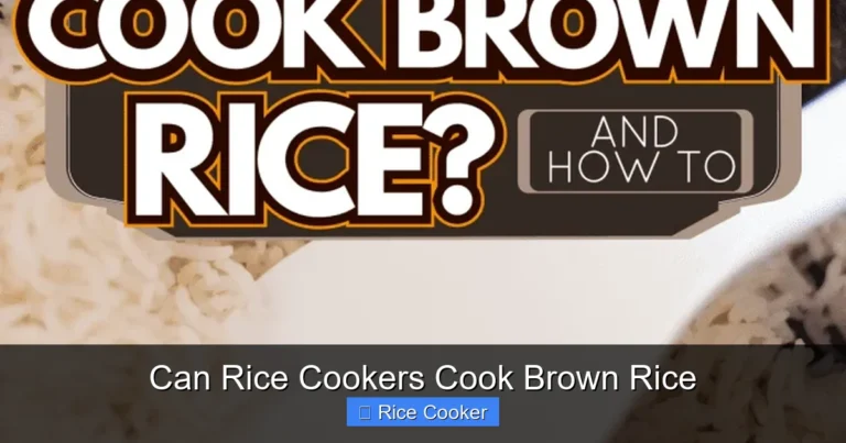 Can Rice Cookers Cook Brown Rice