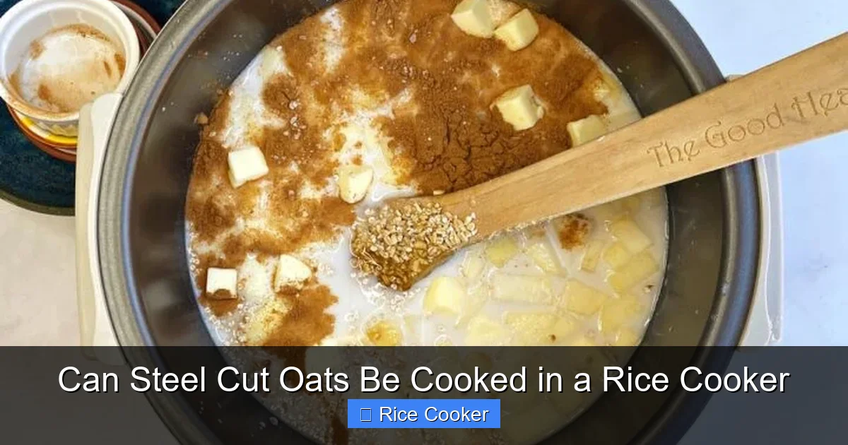Can Steel Cut Oats Be Cooked in a Rice Cooker