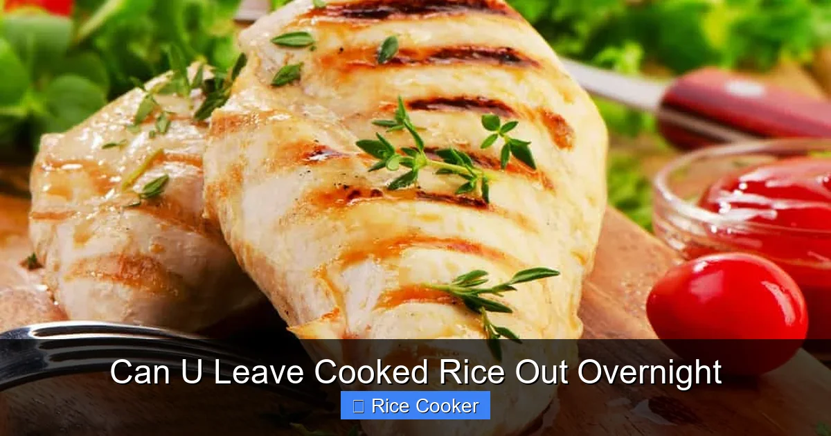 Can U Leave Cooked Rice Out Overnight