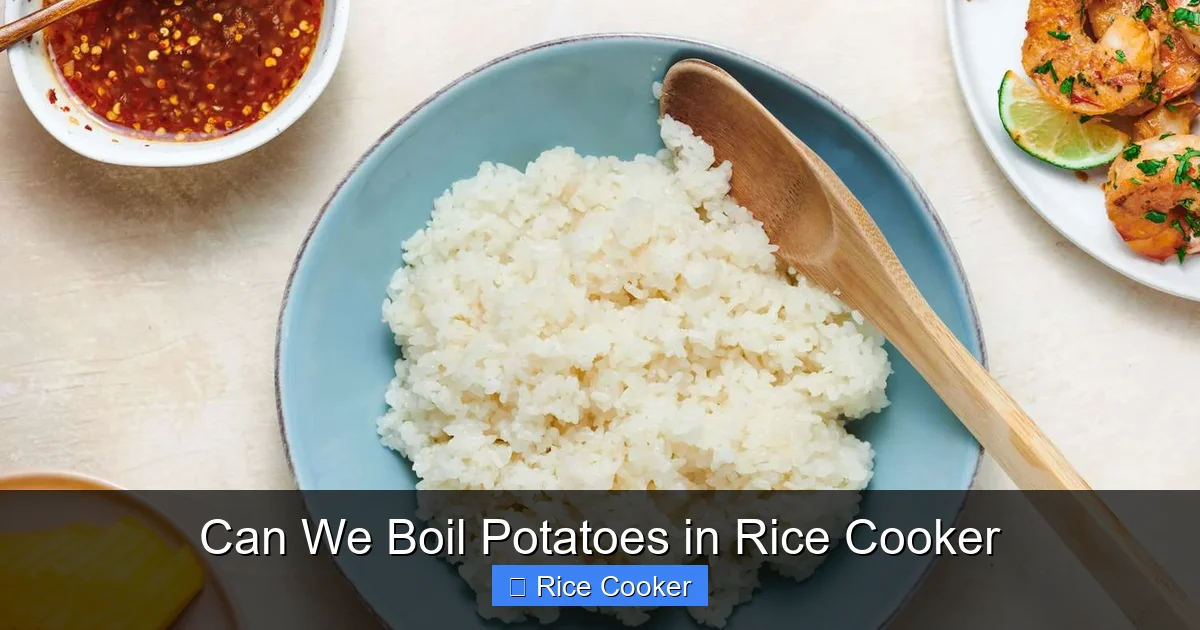 Can We Boil Potatoes in Rice Cooker