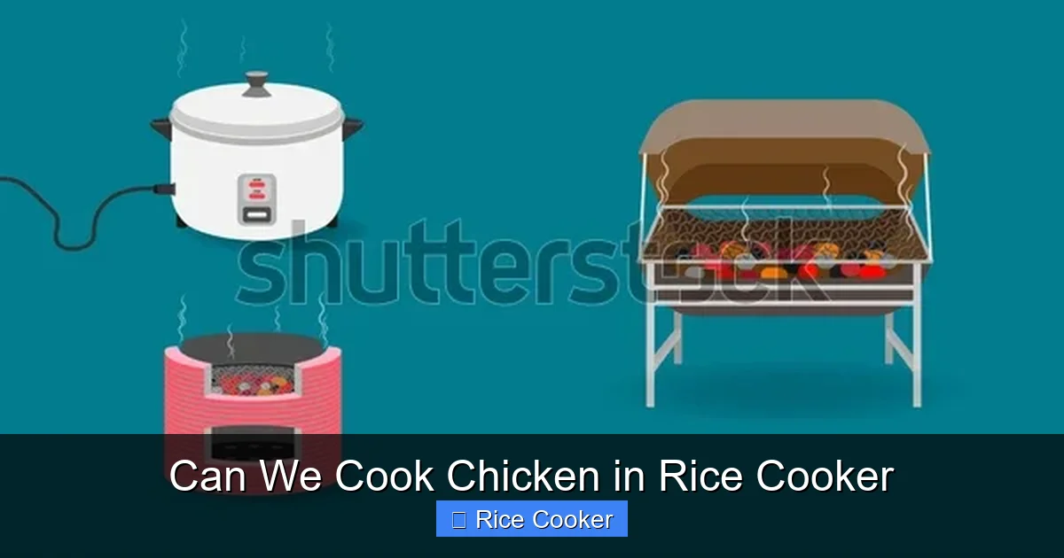 Can We Cook Chicken in Rice Cooker