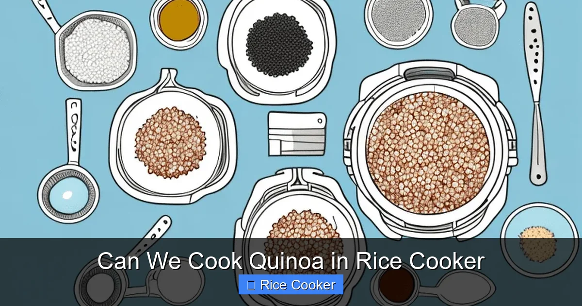 Can We Cook Quinoa in Rice Cooker