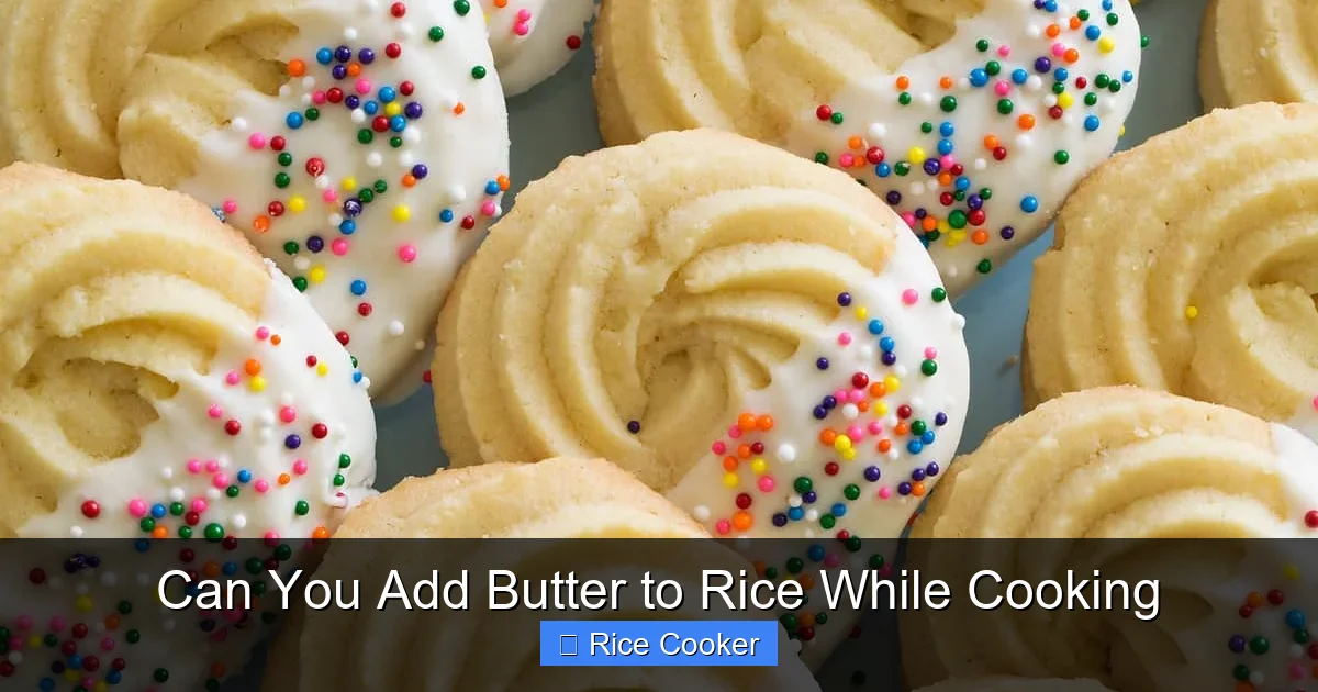 Can You Add Butter to Rice While Cooking
