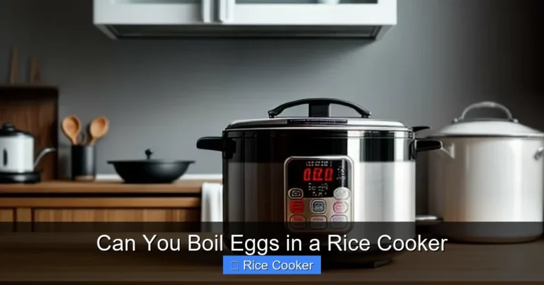 Can You Boil Eggs in a Rice Cooker