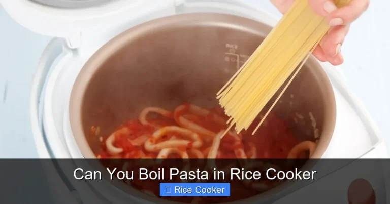 Can You Boil Pasta in Rice Cooker