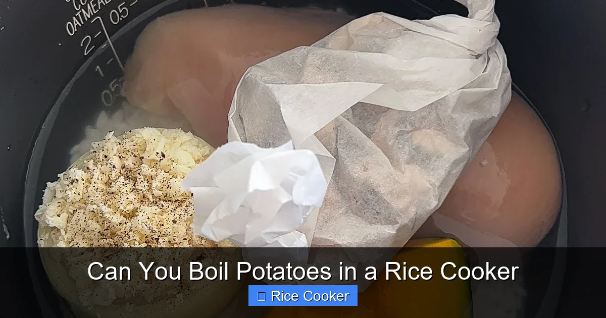 Can You Boil Potatoes in a Rice Cooker