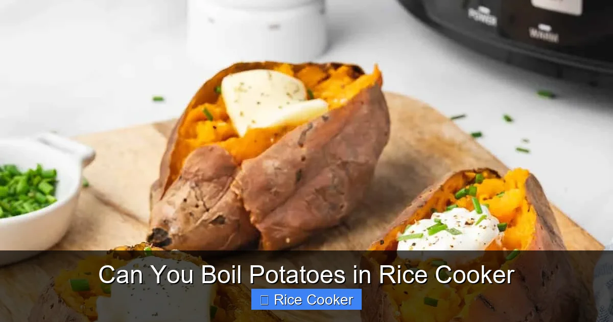 Can You Boil Potatoes in Rice Cooker