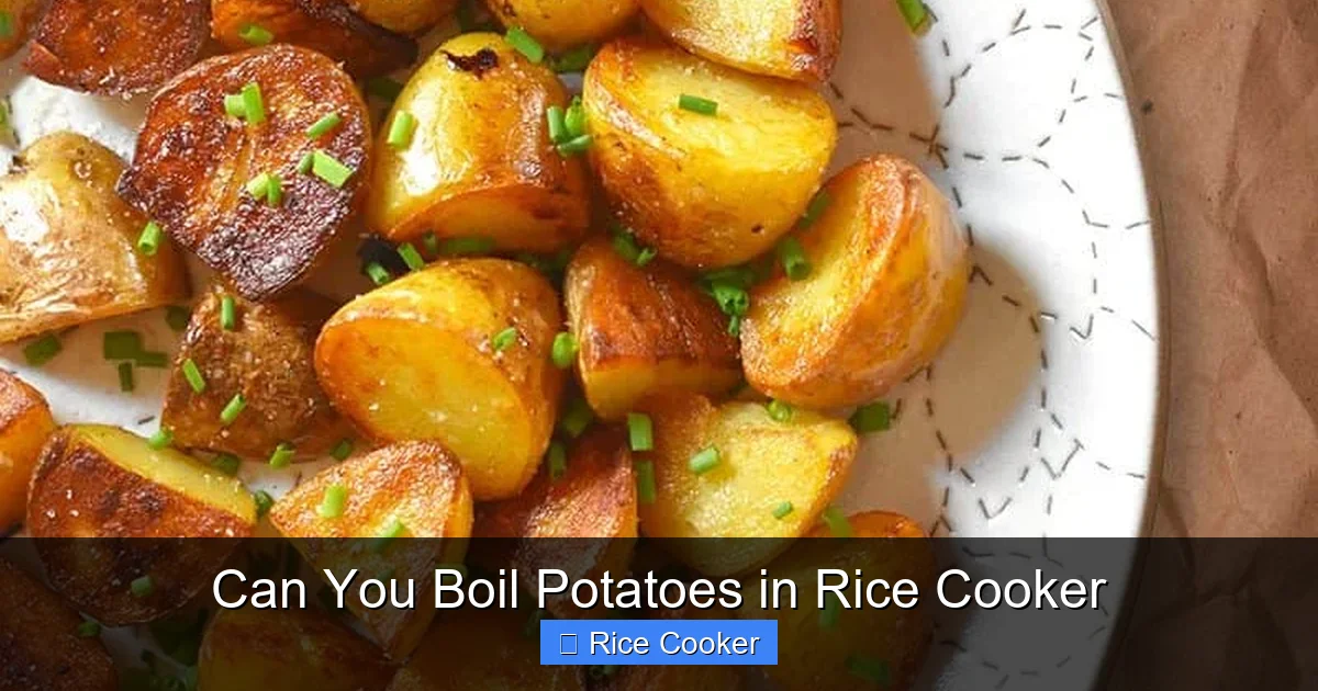 Can You Boil Potatoes in Rice Cooker