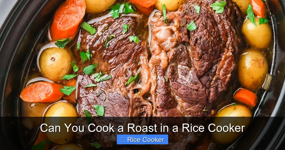 Can You Cook a Roast in a Rice Cooker