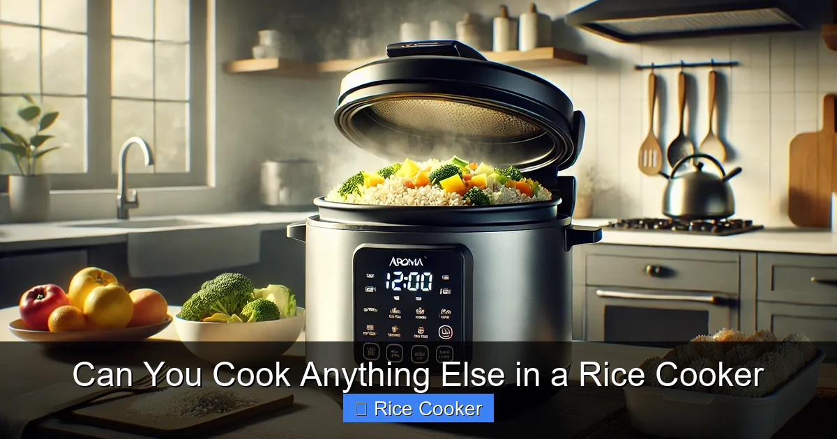 Can You Cook Anything Else in a Rice Cooker