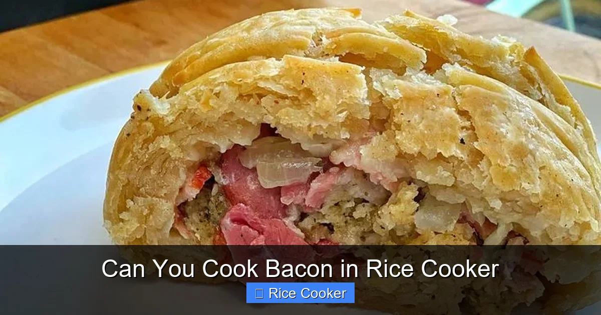 Can You Cook Bacon in Rice Cooker